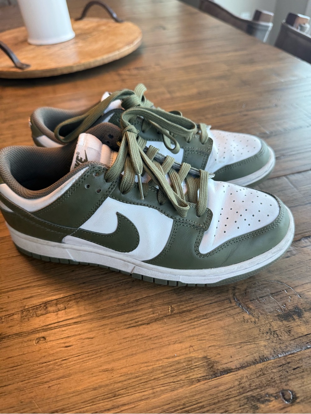 Nike Dunk Low - olive - women’s size 8
